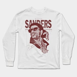 Deion Sanders Soft Pink Long Sleeve T-Shirt